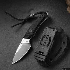 Cuchillo de Bolsillo BK Magician de Alta Calidad con Mango de Madera y Hoja de Acero Inoxidable, Personalizable OEM para Camping - Product Image 1