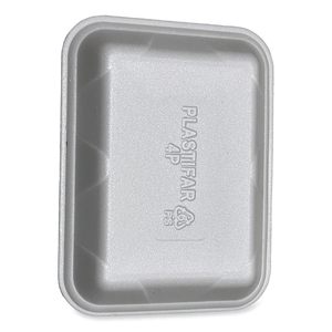 ถาดใส่เนื้อ GEN 4PWH 500/กล่อง 9.5 X 7.19 X 1.2 ซม. พลาสติกสีขาว ขนาดกล่องเดี่ยว - Product Image 4