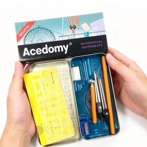 Meilleures ventes sur le marché nigérian : Ensemble de géométrie Acedomy 13 pièces de haute qualité avec compas, gomme et taille-crayon pour dessiner des cercles - Product Image 2