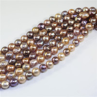 Feimefeirun — perles baroques edison, 10-11mm, couleur mixte, perles naturelles d'eau douce, pour homme