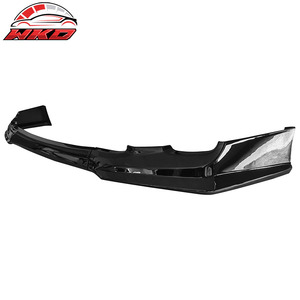 Alerón delantero estilo T para Toyota Corolla 11-13, labio de parachoques, color negro brillante, PP, piezas de automóvil, accesorios automotrices - Product Image 4