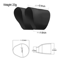 Bandes de lacet en silicone élastiques pour entraînement de football, bande antidérapante, couvre-chaussures de protection pour les joueurs de baseball de football