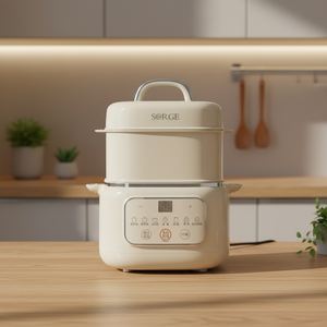 <span class=keywords><strong>Mijoteuse</strong></span> Électrique Silencieuse en Céramique avec Pot Extérieur en Plastique Intelligent 1L 260W, Multifonction pour Soupe et Porridge, Usage Domestique - Product Image 1