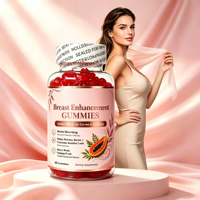 Gummies pour l'amélioration mammaire sans allergènes de soja, d'œuf et d'arachide