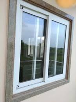 Ventanas y Puertas Corredizas Horizontales de PVC con Doble Acristalamiento, Resistentes a Huracanes, con Función Antiviento para Uso en Sótanos Exteriores