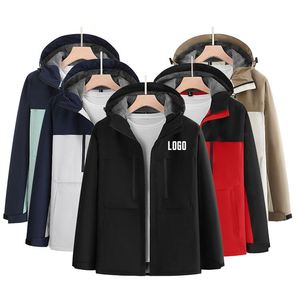 OEM ODM 3 in 1 <b>Waterproof</b> Winter Windbreaker Softshell Outdoor <b>Warm</b> Jacket Mountaineering Hiking Camping Windproof Coat - Product Image 3