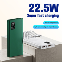 Produit Tendance 2026 PD 22.5W – Batterie Externe à Charge Rapide 10000 mAh, Chargeur Portable pour Téléphone avec Câbles – Meilleure Vente
