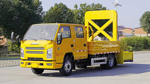 80K Municipal Road Maintenance Safety Truck JMC 4x2 Anti-collision Buffer TMA Crash Attenuator Vehicle - Product Image 3