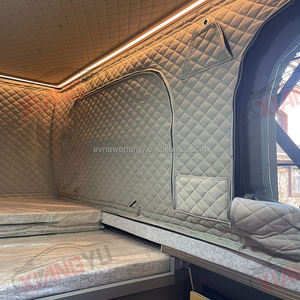 Remolque de Viaje Ligero de Aluminio para Camioneta, Remolque de Aluminio para Camioneta Pickup, para Jeep Wrangler F150 <span class=keywords><strong>Nissan</strong></span> Todoterreno - Product Image 4