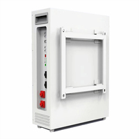 Power Wallbank Inverter tenaga surya, Inverter tenaga surya 48V 100Ah 5kWh Lifepo4 baterai Lithium Ion rumah 10kWh 100AH 200ah