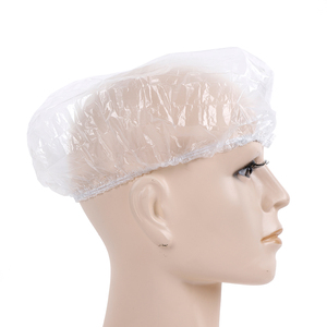 New Innovation Hotel Thickened Plastic Waterproof Dust-proof Adjustable Women Beauty Disposable Shower Cap Bathing With Elastic