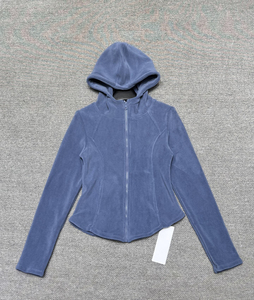 <span class=keywords><strong>Veste</strong></span> <span class=keywords><strong>polaire</strong></span> zippée à capuche pour <span class=keywords><strong>femme</strong></span>, manches longues, écologique, respirante, coupe-vent, décontractée, pour l'hiver, vêtements de sport - Product Image 5