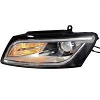 Ensemble de phares automobiles le plus vendu, adapté aux Audi Q5 de 2013 à 2017 avec feux de jour à LED.