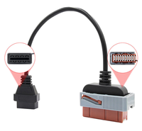 Cables OBD2 30 pines a 16 pines hembra OBD 2 Cable conector para Lexia3 para Citroen para PSA