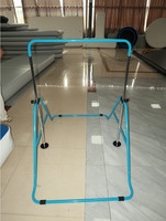 Barres horizontales d'intérieur pour enfants, réglables, en acier et caoutchouc, pour la force musculaire, barres de traction portables et pliables pour la gym et le fitness à domicile