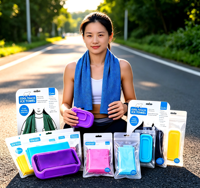 Microfiber Cooling Towel Wholesale, Sports Cold Quick Dry Towel Source Factory Custom