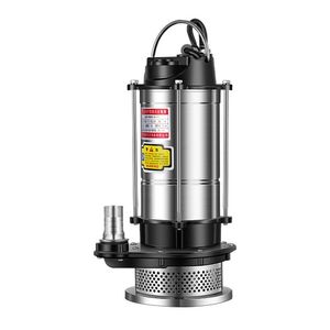 WQ Submersible Sewage Pump 1 Hp 1-1/2 In Flange Connection Single Phase Motor Axial Flow For Household Septic Tank - Product Image 1