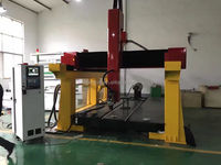 Routeur CNC GoodCut 4 axes de grande taille pour la découpe et la gravure 3D avec tête pivotante et dispositif rotatif
