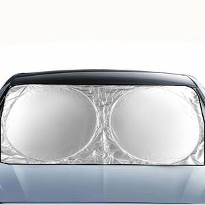 Parasol Plegable Doble Circular para Parabrisas Delantero con Logotipo Personalizado, en Poliéster con Protección UV para Camry, Protector Solar para Coche - Product Image 4