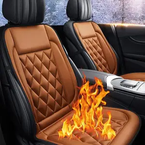 Exquisite Heated Seat Cushion,12v Car Seat Heater Car Heat Seat Cushions  Cover Pad Winter Warmer For Auto Driver Seat Office Chair Home