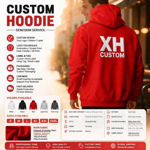 oversized <b>zip</b> up hoodie custom fleece sweatshirt men women streetwear OEM ODM private label custom logo hoodie factory wholesale - Product Image 3