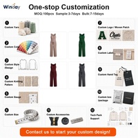 Ensemble deux pièces en tricot pour femme WINDAY : Camisole et pantalon, veste légère, couleur unie simple