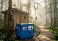 Générateur diesel monophasé YuChai YC5GFS/YCGFS-3 5 kW, super silencieux, portable, démarrage électrique, refroidissement par air, AVR, 1800 tr/min, 230 V