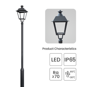 Lampe de jardin LED extérieure en PVC à haute luminosité, super brillante, étanche IP65, alimentée par courant alternatif/continu, avec télécommande - Product Image 3