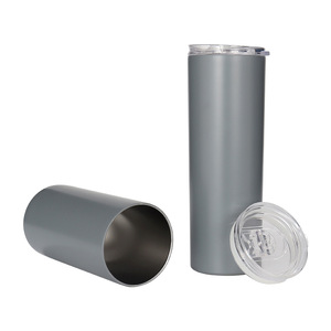 Stainless Steel Tumbler 20Oz <b>Insulated</b> Travel <b>Mug</b> With Straw Straight Cup For Coffee On The Go - Product Image 2