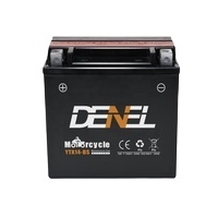 <span class=keywords><strong>Batterie</strong></span> de moto DENEL <span class=keywords><strong>12V</strong></span> <span class=keywords><strong>12Ah</strong></span>, étanche, scellée, AGM, matériau ABS, courant de démarrage, garantie 12 mois, nouvelle, ajustement universel, haute performance - Product Image 3