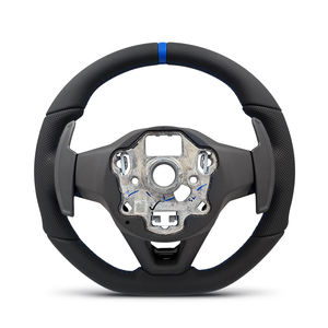 Volante de Cuero con Marca Azul Superior para Volkswagen VW Golf 8 MK8 R <span class=keywords><strong>5</strong></span> 6 7 7.<span class=keywords><strong>5</strong></span> MK5 MK6 MK7 Polo GTI Scirocco Jetta Passat B8 - Product Image 2