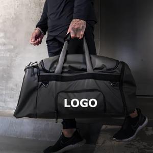 Sacs de <span class=keywords><strong>sport</strong></span> de voyage pour hommes et femmes de grande capacité, résistants à l'eau, avec logo personnalisé promotionnel, avec compartiment à chaussures - Product Image 6