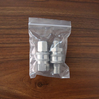 Kit de raccords rapides en acier inoxydable SPS 3/8 G BSP, 4 pièces, raccords à déconnexion rapide, coupleur rapide