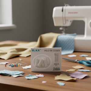 Filo da Cucito Ilan 40S/2 6 Pezzi Bianco per Progetti di Cucito - Product Image 3