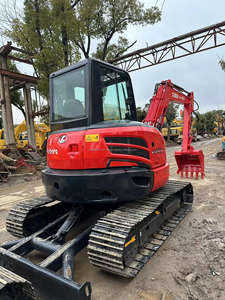Mini excavatrice kubota kx155 d'occasion d'excellente qualité du Japon 5.5 tonnes avec bulldozer sur chenilles usd mini kubota kx155 petites excavatrices - Product Image 4