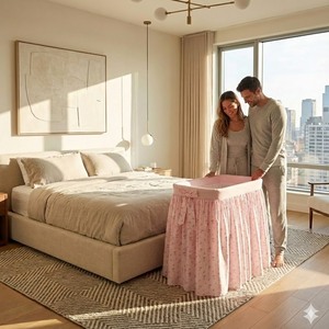 Factory Wholesale Breathable Mesh <b>Swing</b> Baby Crib Rocking Bassinet Wooden <b>Frame</b> <b>Swing</b> Baby Crib - Product Image 1