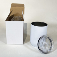 Gobelet à vin réutilisable en acier inoxydable de 12 oz en forme d'œuf avec couvercles, logo personnalisé