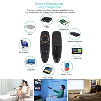 Télécommande G10 sans fil 2,4 G, mini clavier vocal pour Android TV BOX, smartphone, ordinateur, télécommande aérienne