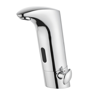 <span class=keywords><strong>Grifo</strong></span> automático <span class=keywords><strong>con</strong></span> <span class=keywords><strong>Sensor</strong></span> infrarrojo, llave táctil de cocina <span class=keywords><strong>con</strong></span> un solo orificio, ahorro de agua, de latón, alta calidad, <span class=keywords><strong>precio</strong></span> barato - Product Image 1