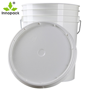Seau en plastique de 16 kg avec couvercle, personnalisable, en matériau PP de qualité alimentaire, résistant aux hautes températures - Product Image 3