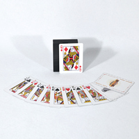Cartes à jouer vierges pour sublimation, recto seul, avec finition en acétate de cellulose pour impression photo personnalisée à la demande
