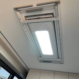 Tendedero eléctrico automático ultrafino de alta gama con control remoto inteligente para balcones. - Product Image 4