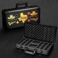 Boîte de rangement pour jetons de poker et cartes de jeu de la marque JIAYI - Texas Chip Storage Box - Fabriquée sur mesure en Chine