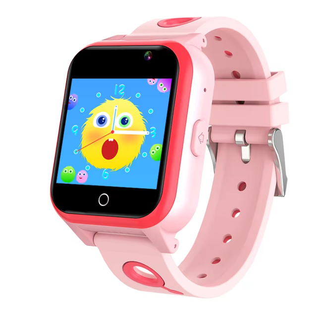 Best Seller Kids Smart Watch GPS Android Square IPS Display Silica Gel Band Alarm Clock WiFi GSM