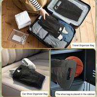 Sac à chaussures à double fermeture magnétique, imperméable et anti-odeur, sac de voyage pour chaussures de sport/golf