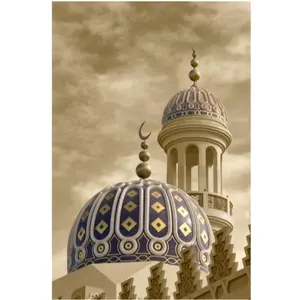 जस्ती स्टील फ्रेम गुंबद मस्जिद निर्माण मस्जिद गुंबद छत