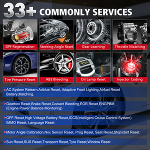 推出X431 IMMO精英汽车钥匙编程器汽车防盗装置ECU编程工具OBD OBD2所有系统诊断扫描仪33复位 - Product Image 5