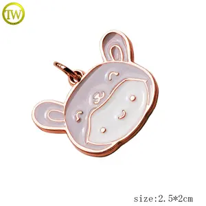 Design Pendant Enamel Cute Charms For Watch Decoration Custom Alloy Metal Jewelry Bracelet Ring Pendants For Gift