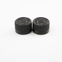 Tapón de Rosca de Plástico Negro a Prueba de Niños de 18mm 20mm 22mm 24mm 28mm 32mm 38mm 44mm 52mm para Botellas de Aceite, Tamaño Personalizable