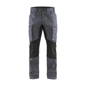 BLAKLADER - 145918459499C62 Pantalon de service avec sStretch Gris/Noir-PANTALON DE TRAVAIL EAN 7330509498798 PANTALON DE TRAVAIL CARGO - Product Image 1